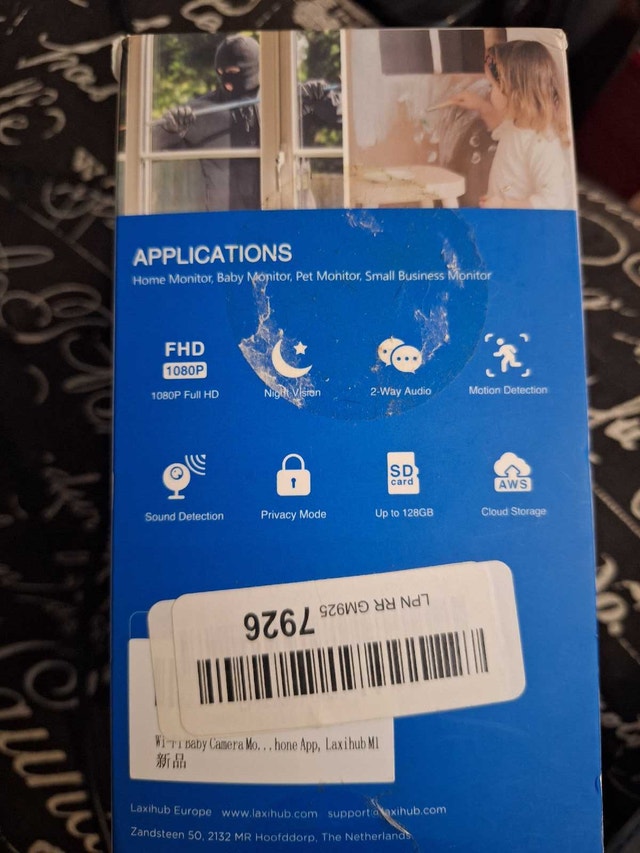 Laxihub Baby Camera 5G WiFi, M1 2K Baby Monitor - photo 2