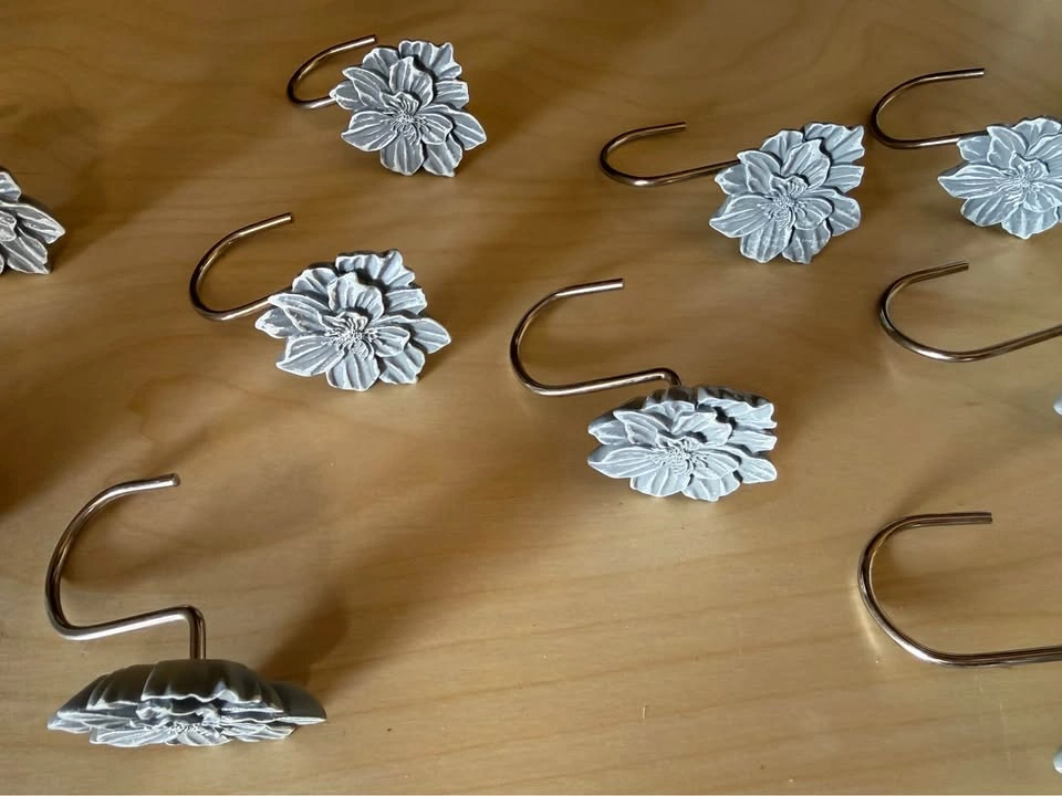 Shower curtain hooks - photo 2