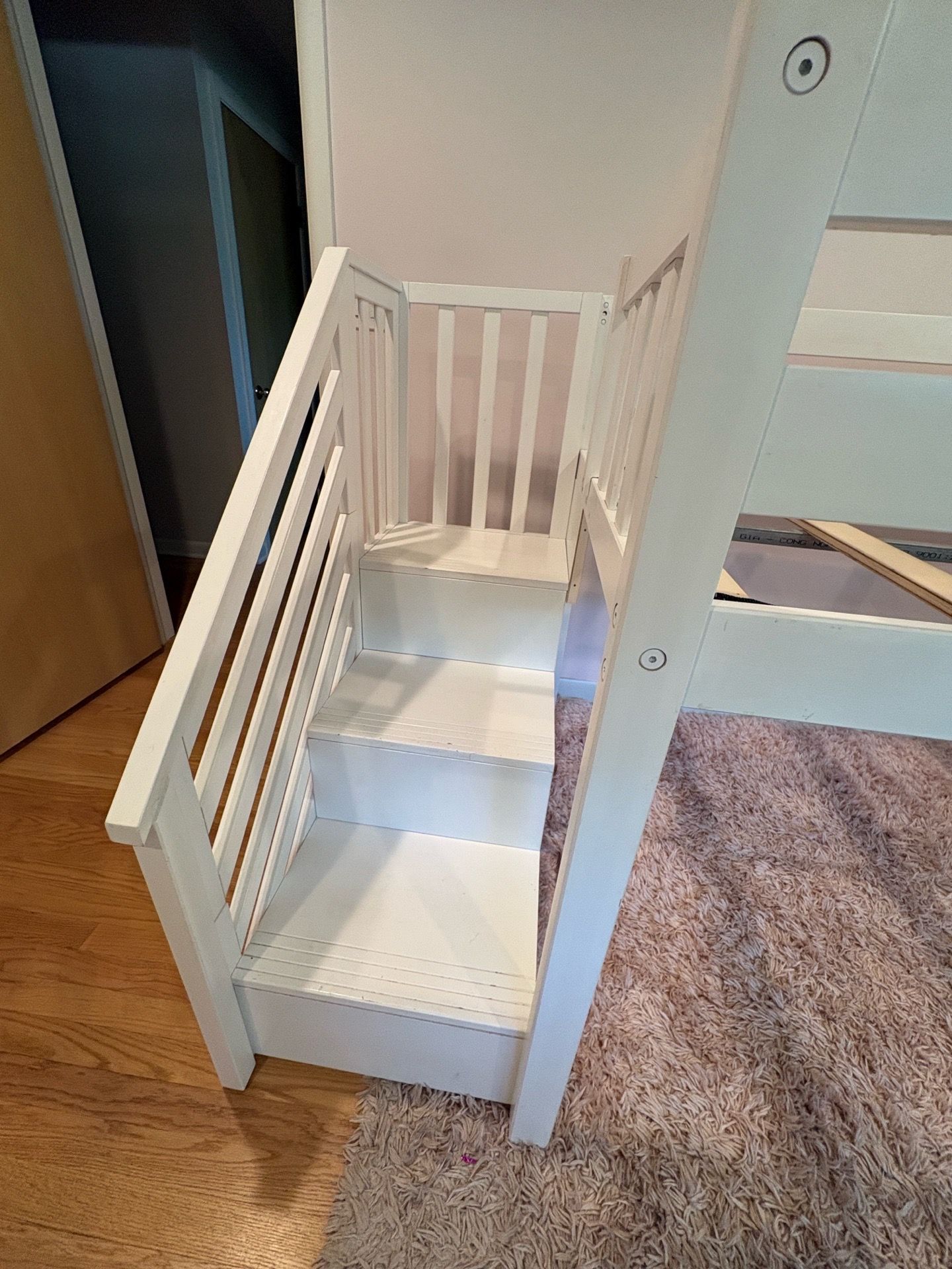 Twin Low Loft Bed with Staircase - photo 3