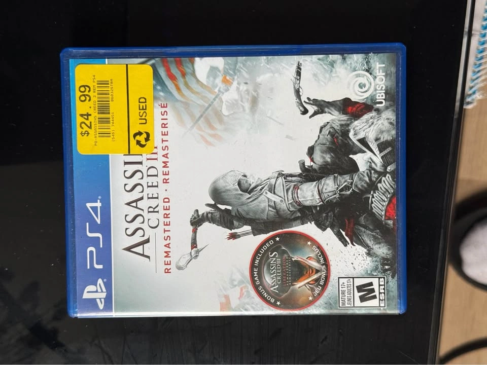 Ubisoft Assassin's Creed III Remastered - PS4