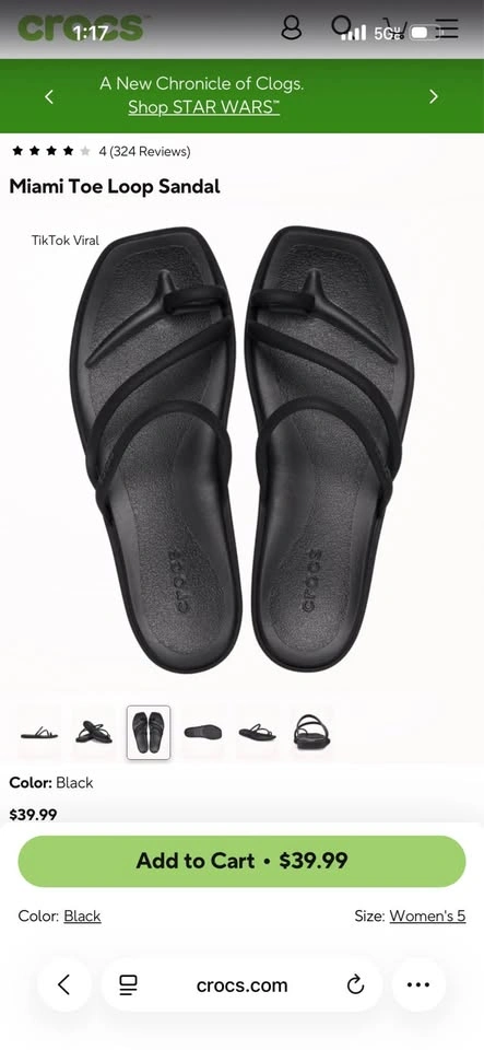 Crocs Miami toe loop sandal - photo 4
