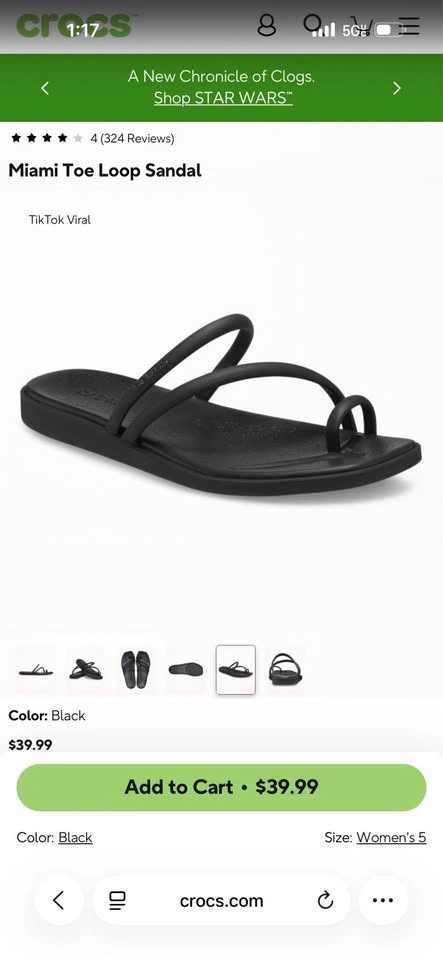 Crocs Miami toe loop sandal - photo 5