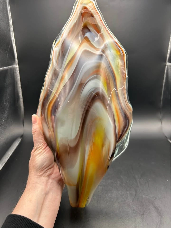 MCM Sooner Swirl Glass Swan - photo 4