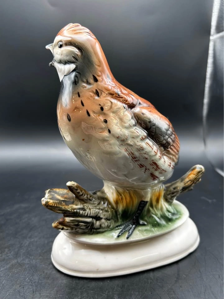 Vintage mid-century quail - photo 4