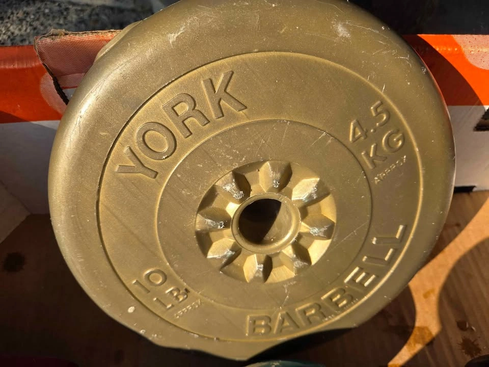 Assorted Weight Set - Dumbbells & York 10lb Plate - photo 3