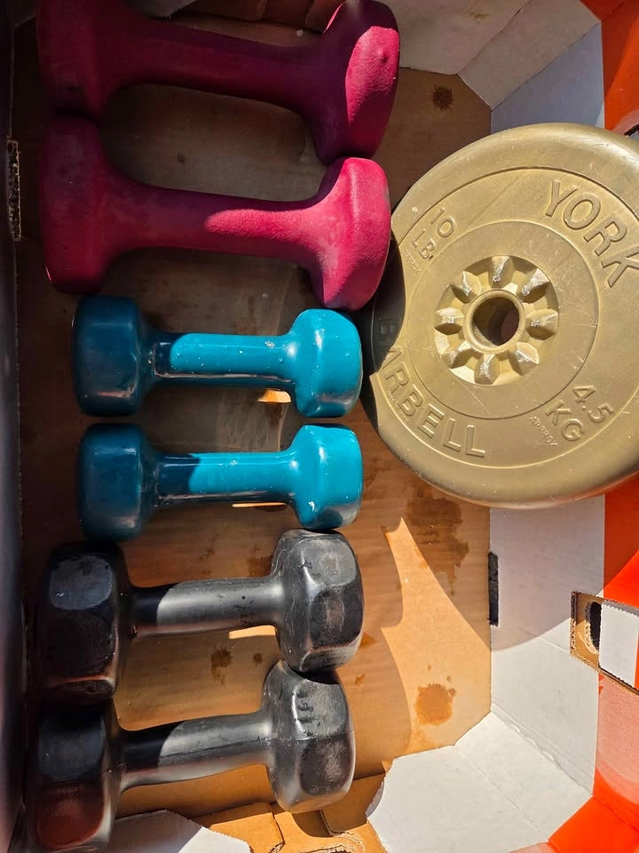 Assorted Weight Set - Dumbbells & York 10lb Plate - photo 5