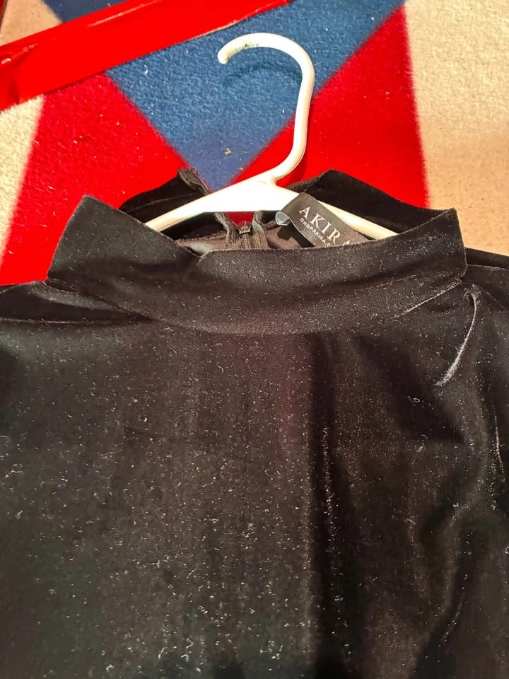 Akira velvet turtleneck long sleeve dress - photo 3