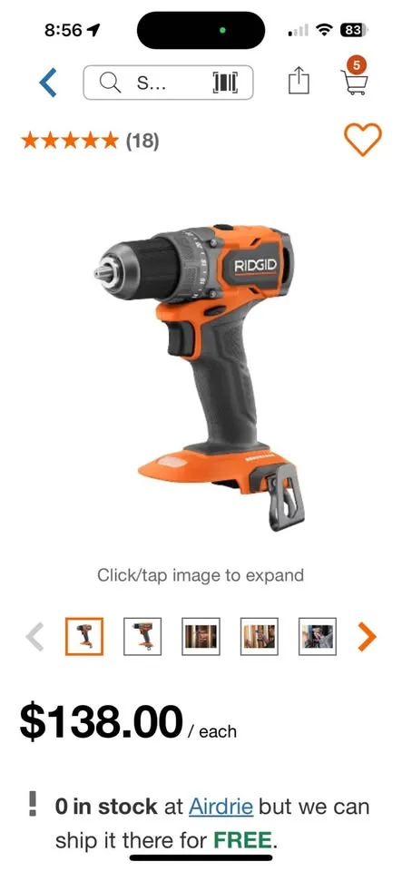 Ridgid 1/2” drill image indicator(4)