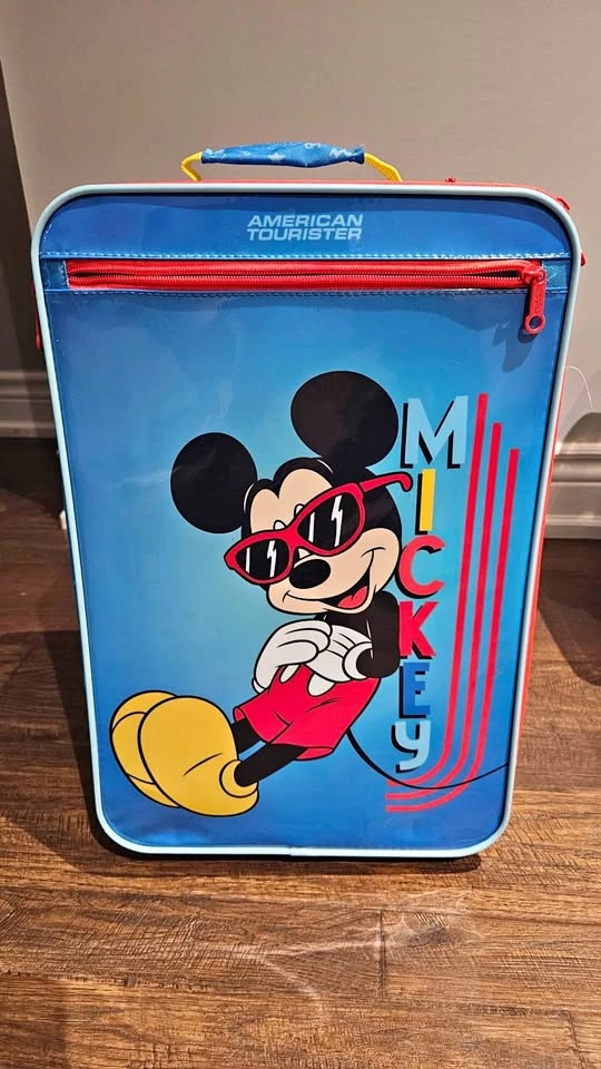 Disney Mickey American Tourister Luggage - Like New