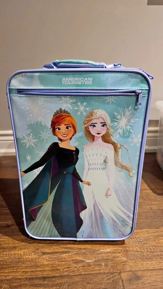 Disney Frozen Elsa American Tourister Luggage - Like New