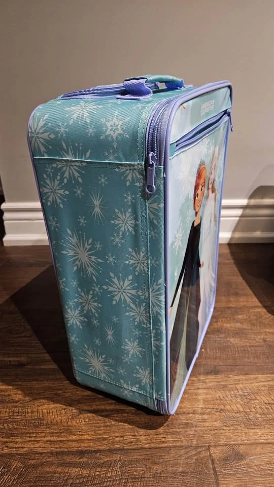 Disney Frozen Elsa American Tourister Luggage - Like New - photo 2