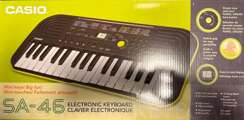 Casio SA-46 32 Key Mini Keyboard