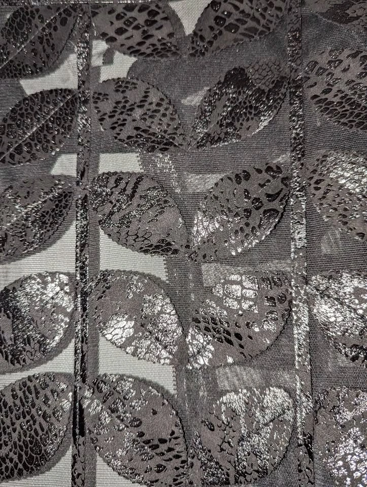 Joseph Ribkoff Black Leaf Pattern Jacket - photo 4