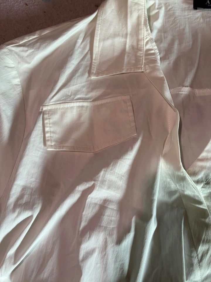 Akira white womens button down shirt - photo 4