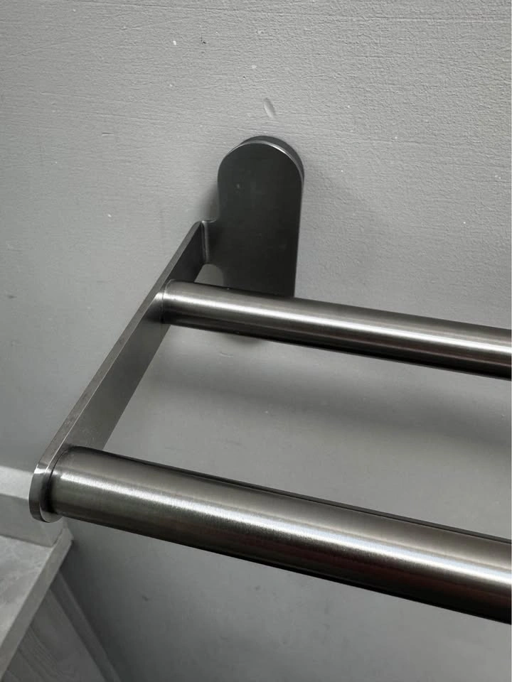IKEA Brogrund Wall mounted towel rack stainless steel - photo 2