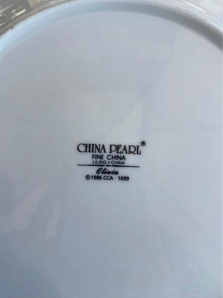 Pearl Olivia Fine China Dinner Plate Set of 4 - photo 4