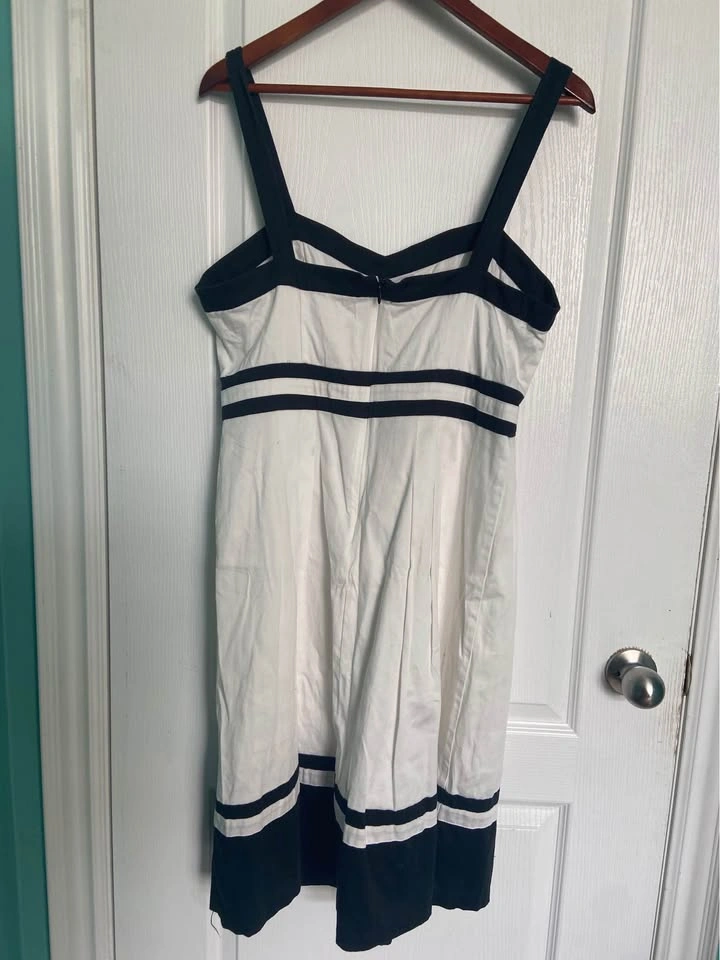Reitmans Size 13 Nautical Style Sleeveless Dress - photo 2