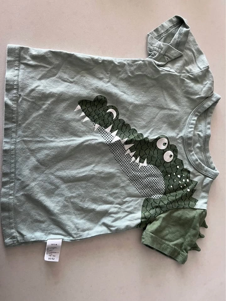 Set of 4 Toddler Animal Graphic T-Shirts -24m - photo 3