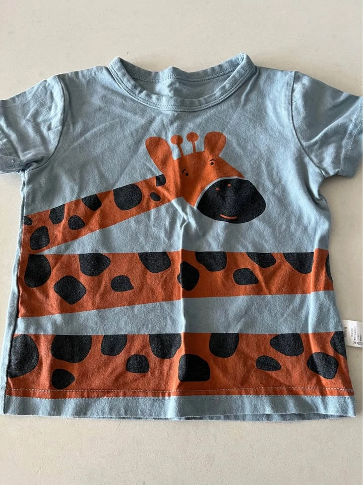 Set of 4 Toddler Animal Graphic T-Shirts -24m - photo 4