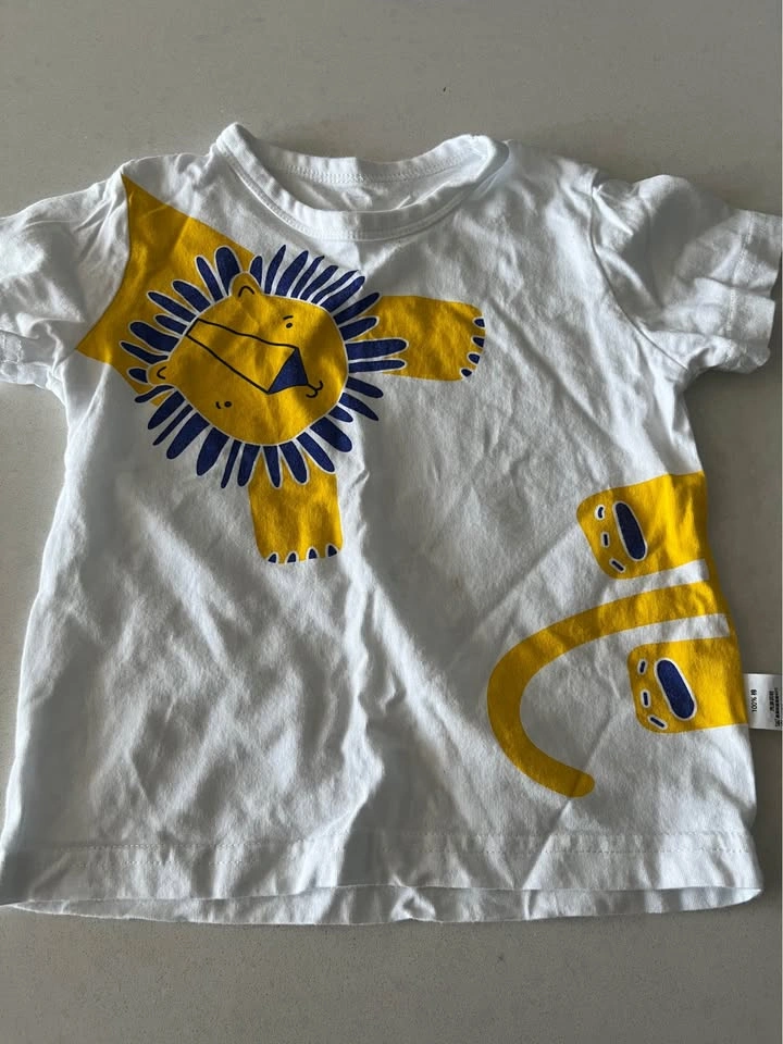 Set of 4 Toddler Animal Graphic T-Shirts -24m - photo 5