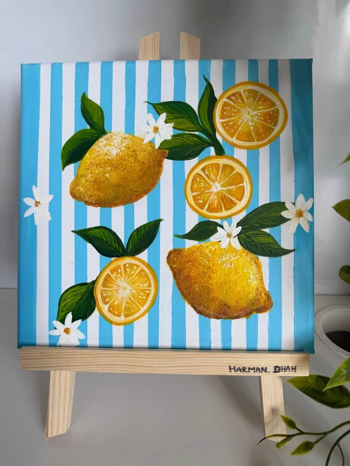 Original handmade acrylic painting - photo 2