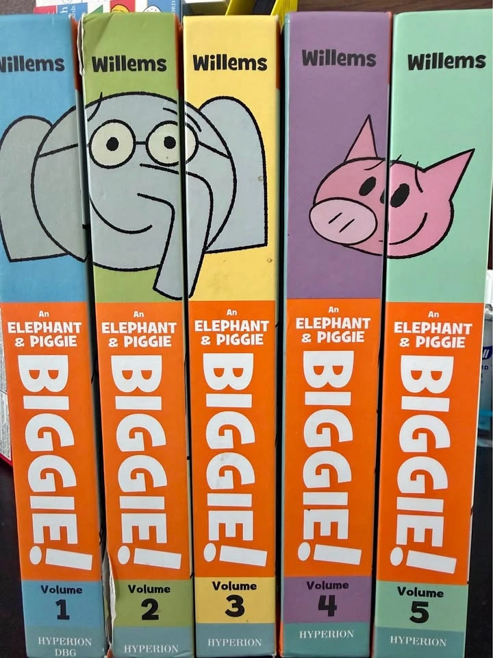 An Elephant & Piggie Biggie! - Set of all 5 Hardcover Books