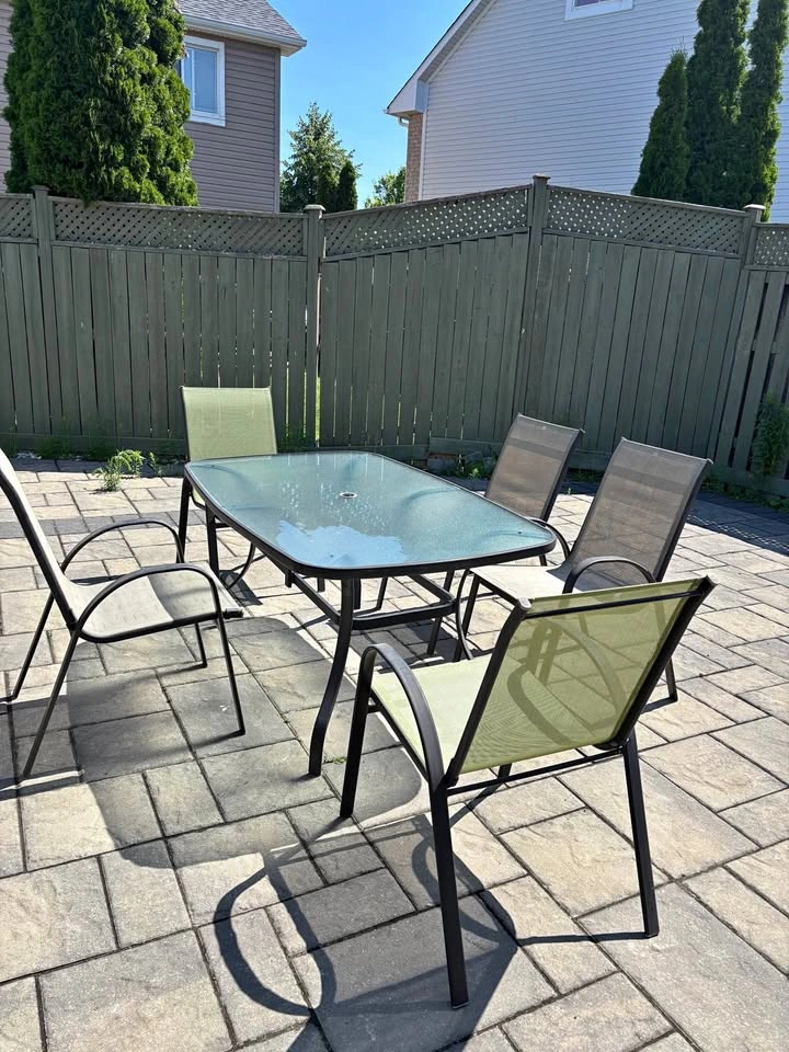 6-Piece Outdoor Patio Dining Set