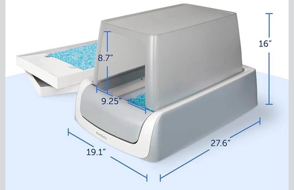 PetSafe ScoopFree Crystal Pro Automatic Self-Cleaning Cat Litter - photo 3