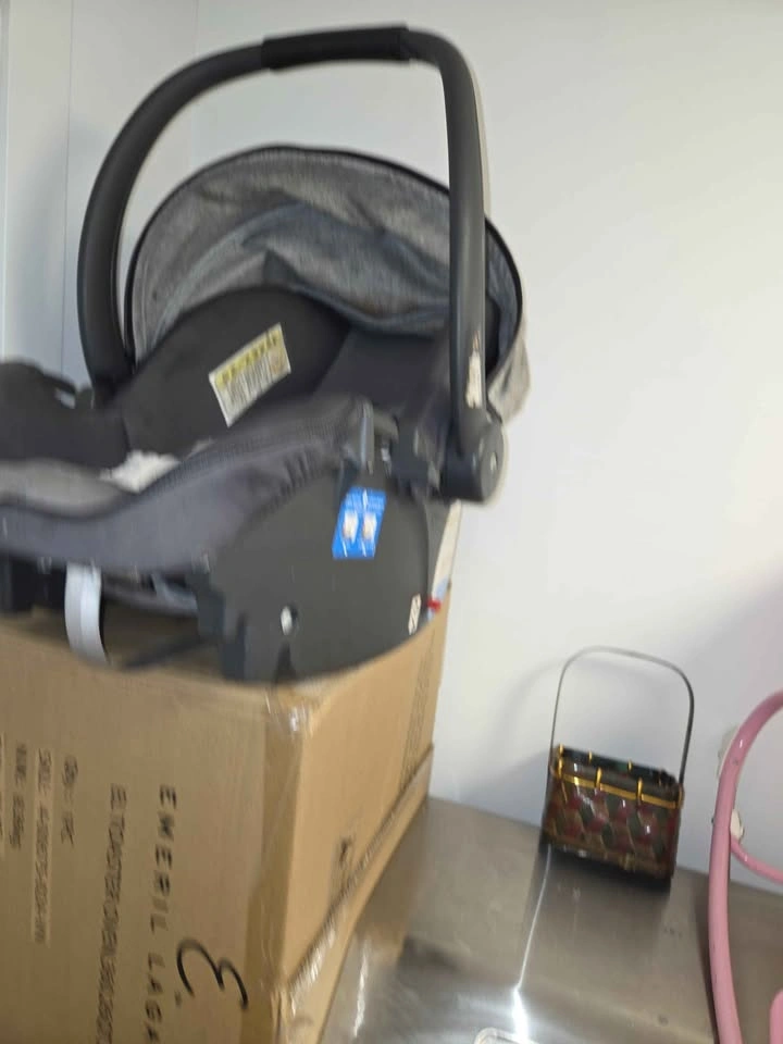 China cabinets, coffee table, car seat, and stroller - photo 2