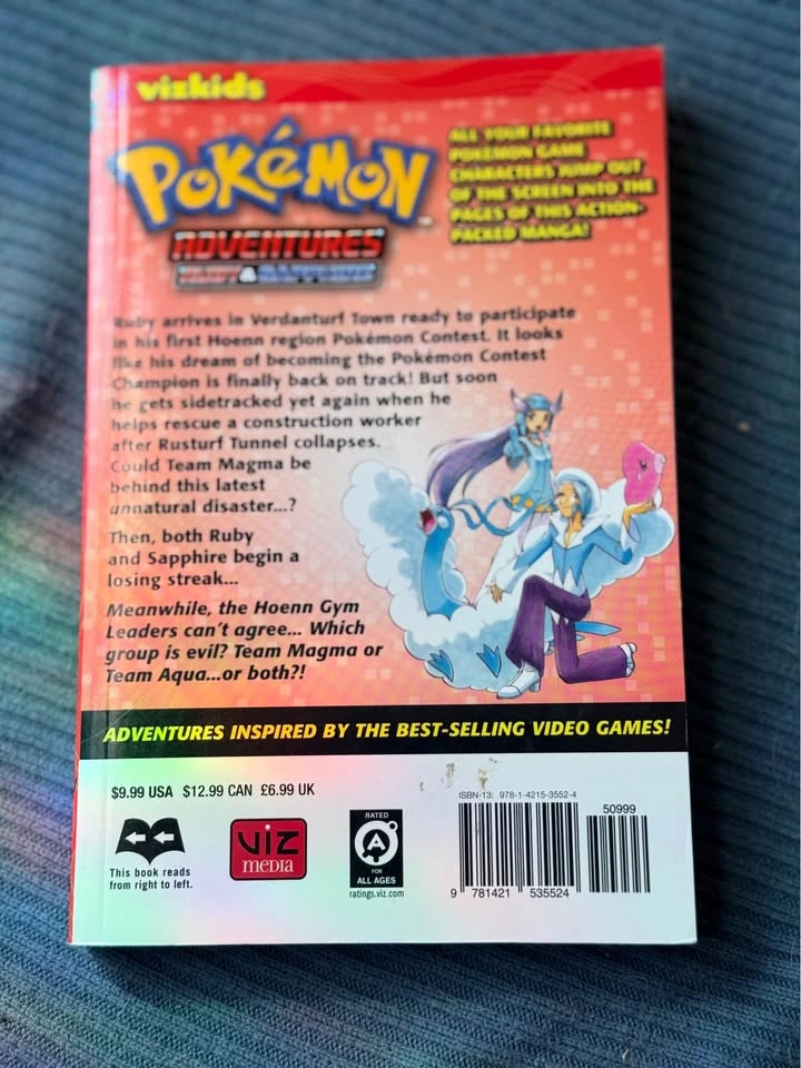 Pokémon Adventures: Ruby & Sapphire Volume 18 Manga - photo 2