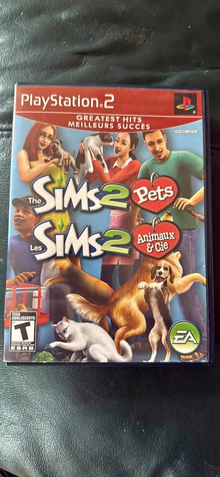 PlayStation 2 The Sims 2 Pets Greatest Hits