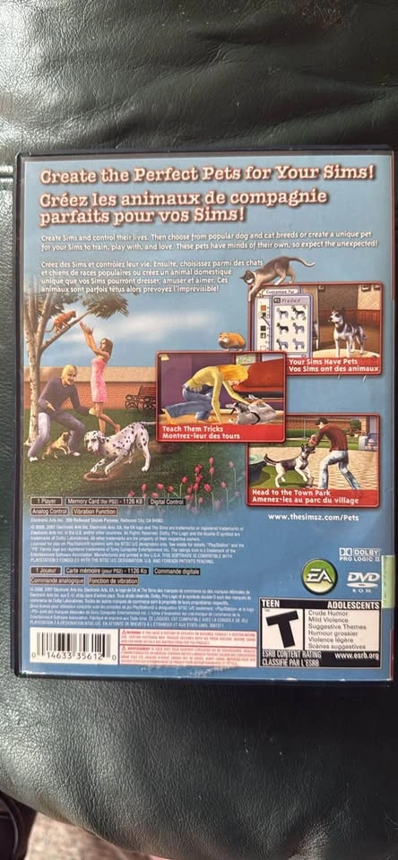 PlayStation 2 The Sims 2 Pets Greatest Hits - photo 2
