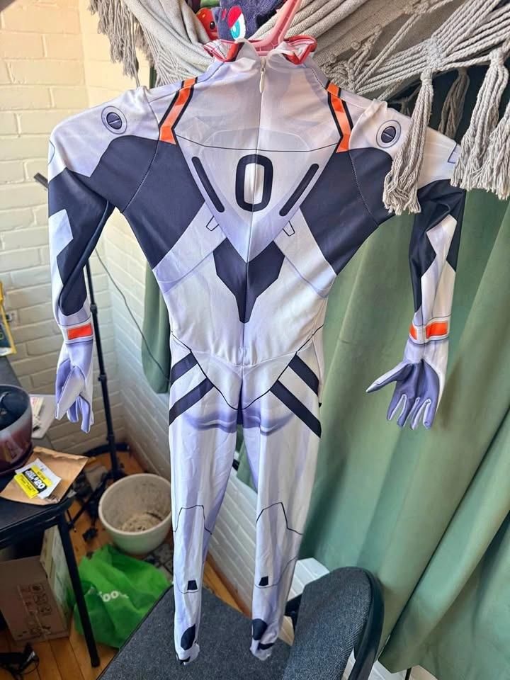 Neon Genesis Evangelion Rei Ayanami Plugsuit Cosplay Costume Sma