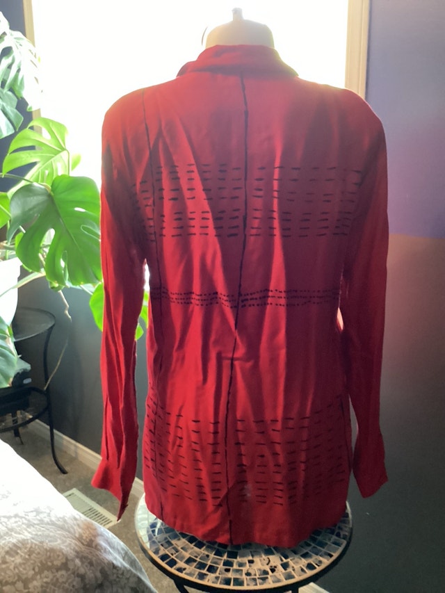 Animale Red Long-Sleeve Shirt - photo 3