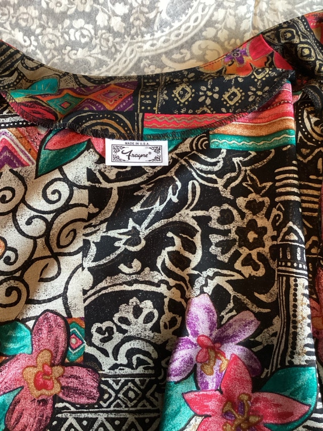 Frayne Floral Pattern Long Sleeve Blouse - photo 5