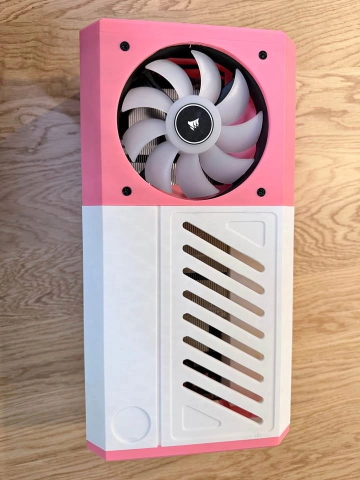Custom Pink and White Steam Box