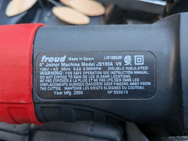 Freud Biscuit Joiner JS100A - photo 3