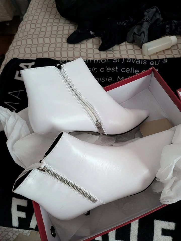 Merumote Pointed Toe Zipper Ankle Boot - photo 2