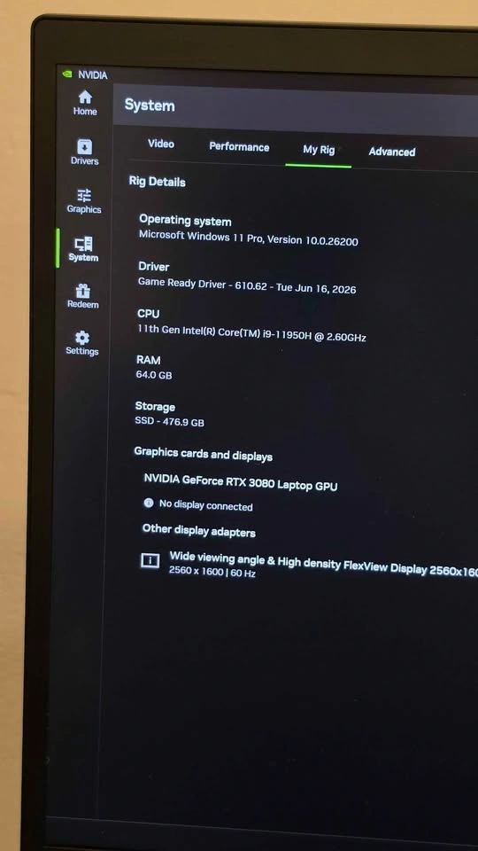 MAXED ThinkPad P1 Gen4 | i9 | RTX 3080 | 64GB RAM | Warranty - photo 3