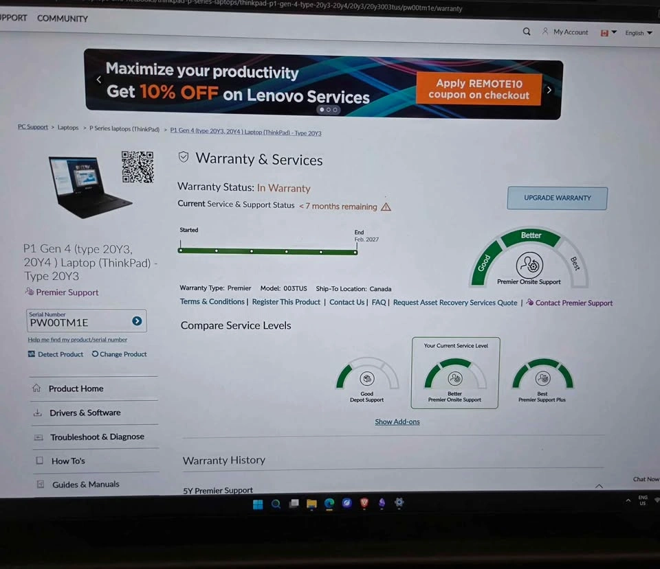 MAXED ThinkPad P1 Gen4 | i9 | RTX 3080 | 64GB RAM | Warranty - photo 5