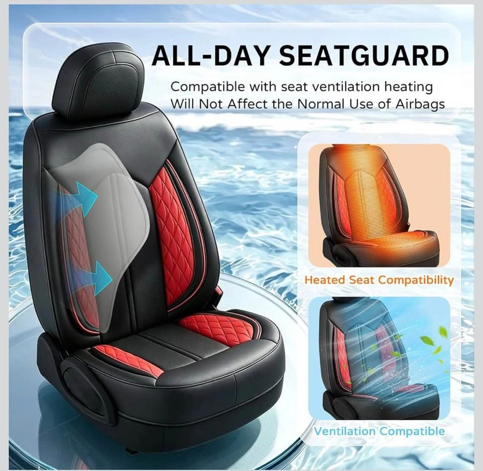 HRV Seat Covers for Honda HRV 2023-2026 Nappa Leather (5 Packs) - photo 2