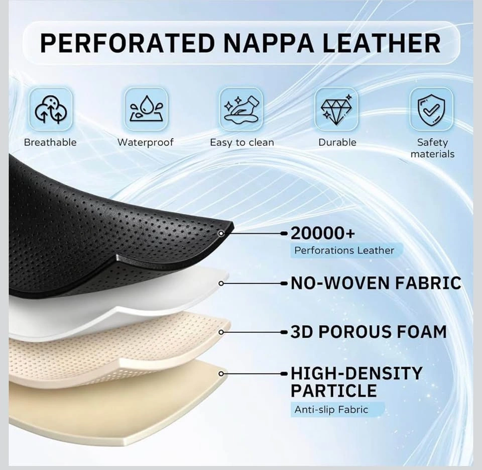 HRV Seat Covers for Honda HRV 2023-2026 Nappa Leather (5 Packs) - photo 3
