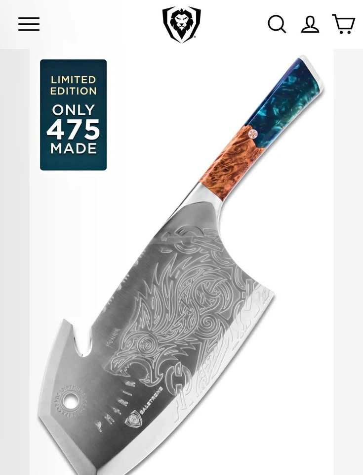 VALHALLA SERIES OBLITERATOR CLEAVER KNIFE XL