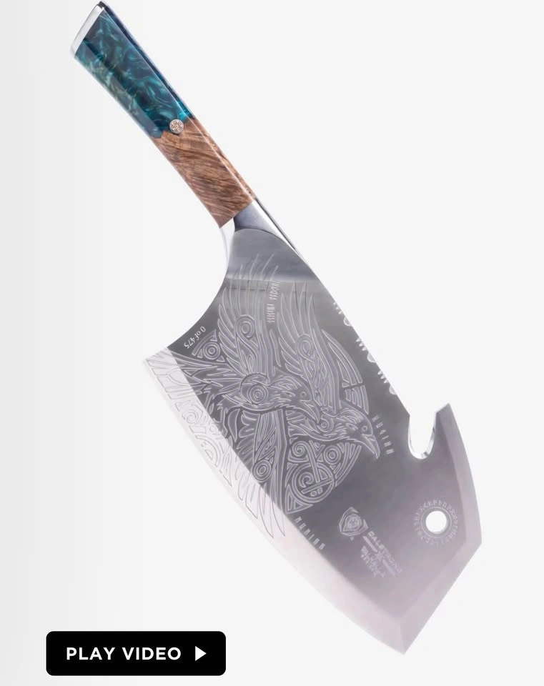 VALHALLA SERIES OBLITERATOR CLEAVER KNIFE XL - photo 2