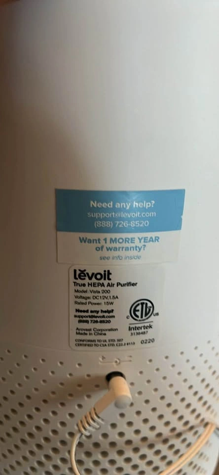 Levoit Vista 200 True HEPA Air Purifier - photo 2