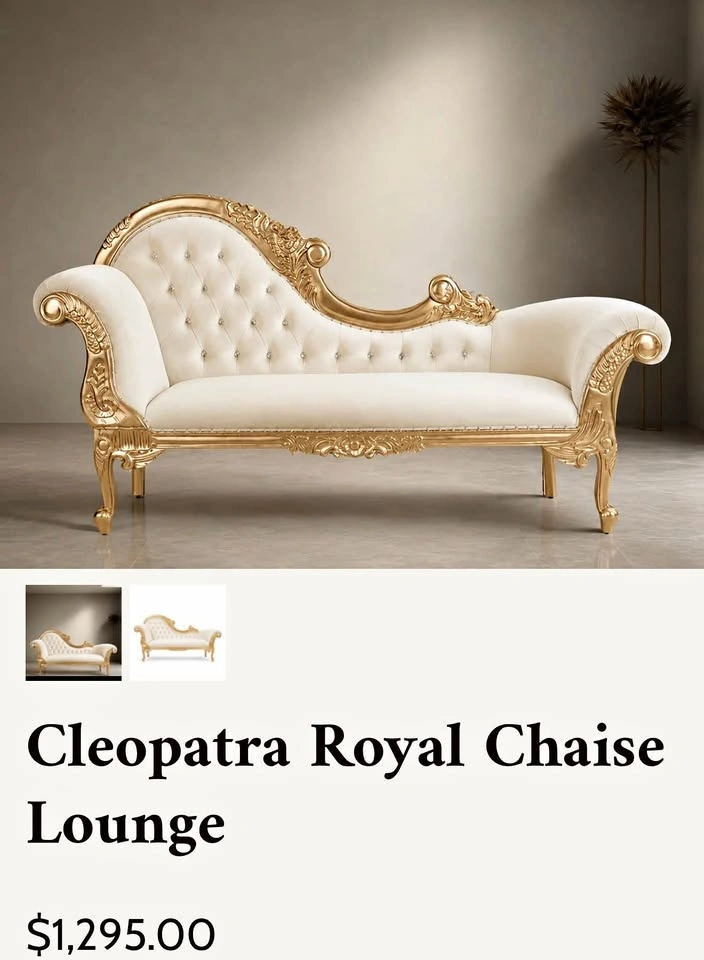 Cleopatra Royal Love Seat