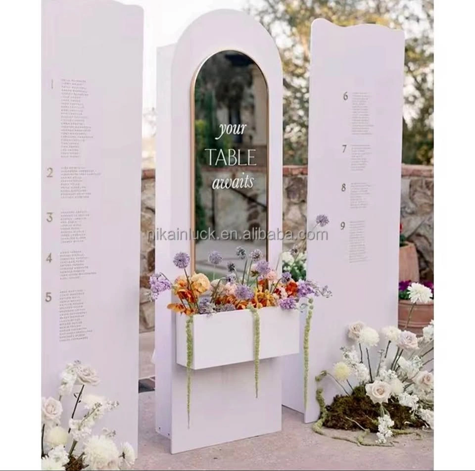Brand NEW Wedding Welcome Acrylic Backdrop