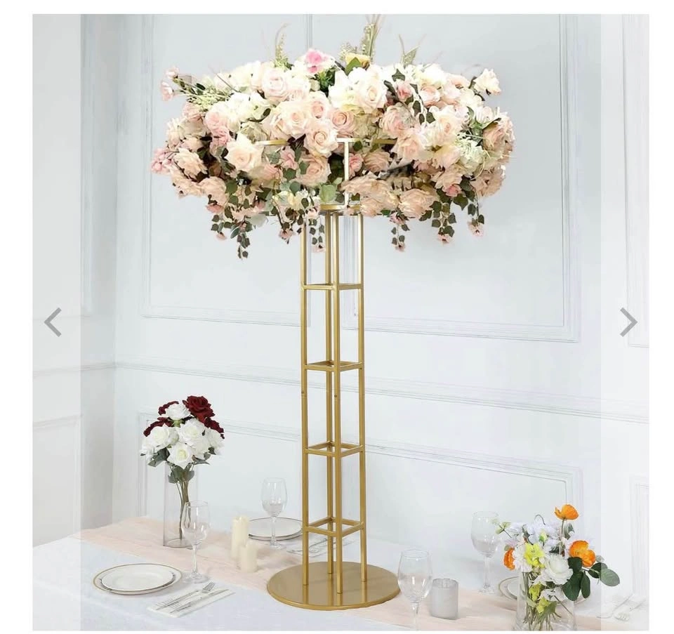 10 Brand New 46in Halo Metal Floral Riser - photo 2