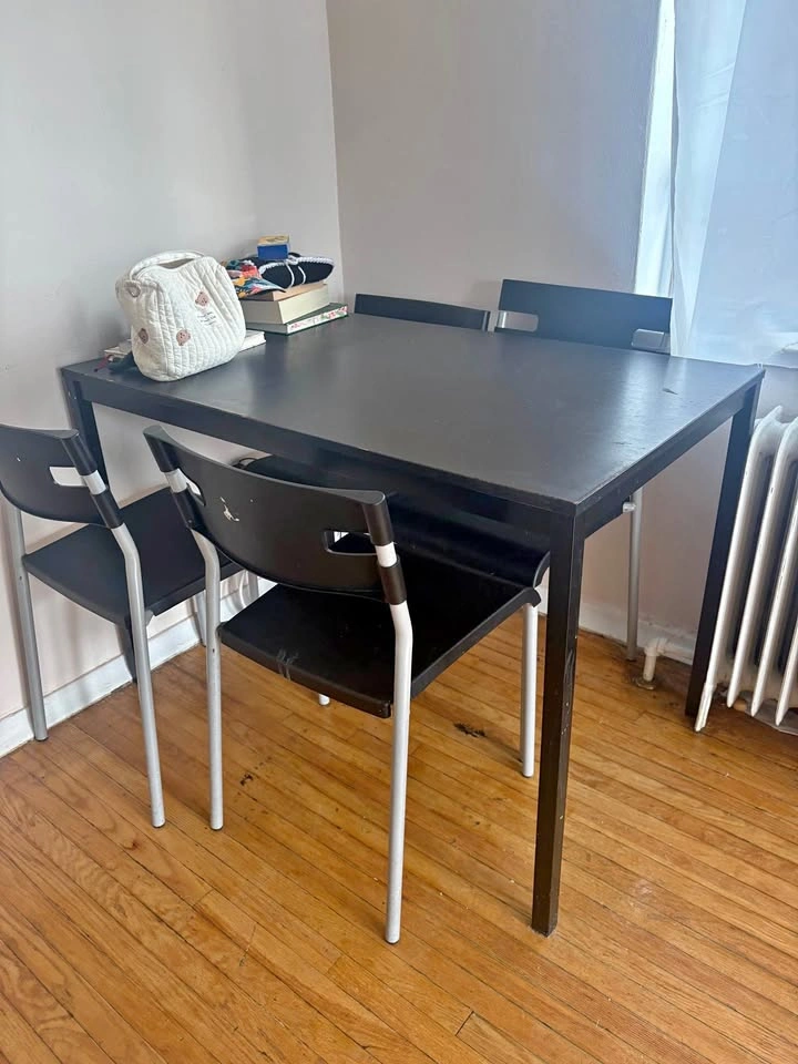 IKEA table and chairs