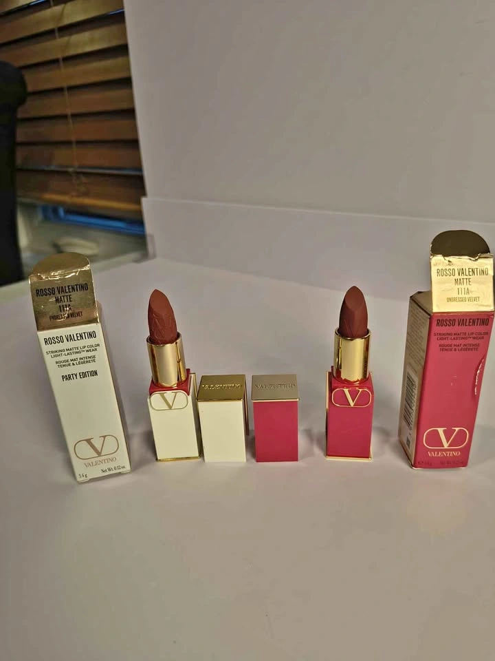 Valentino Rosso Striking Matte Lip Color Lipstick - 111A Undress